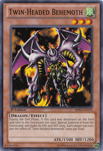 Twin-Headed Behemoth [BP01-EN179] Common | Odin's Place