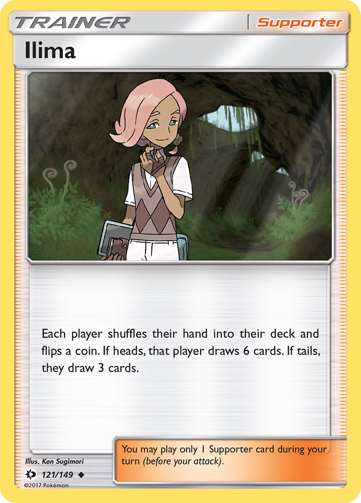 Ilima (121/149) [Sun & Moon: Base Set] | Odin's Place
