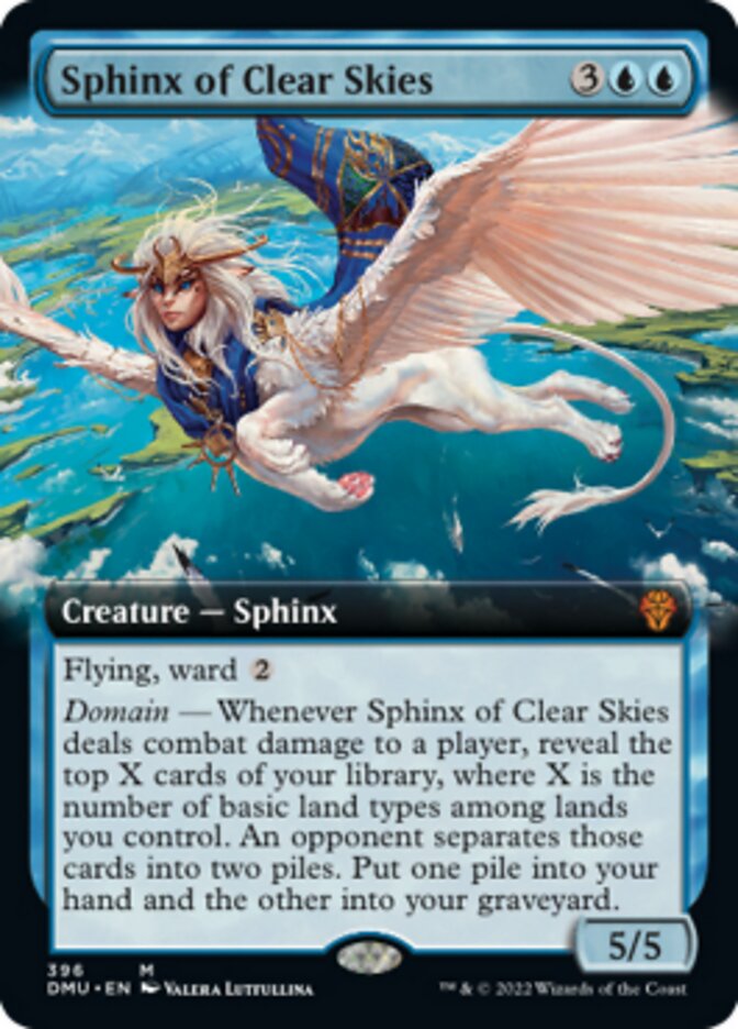 Sphinx of Clear Skies (Extended Art) [Dominaria United] | Odin's Place