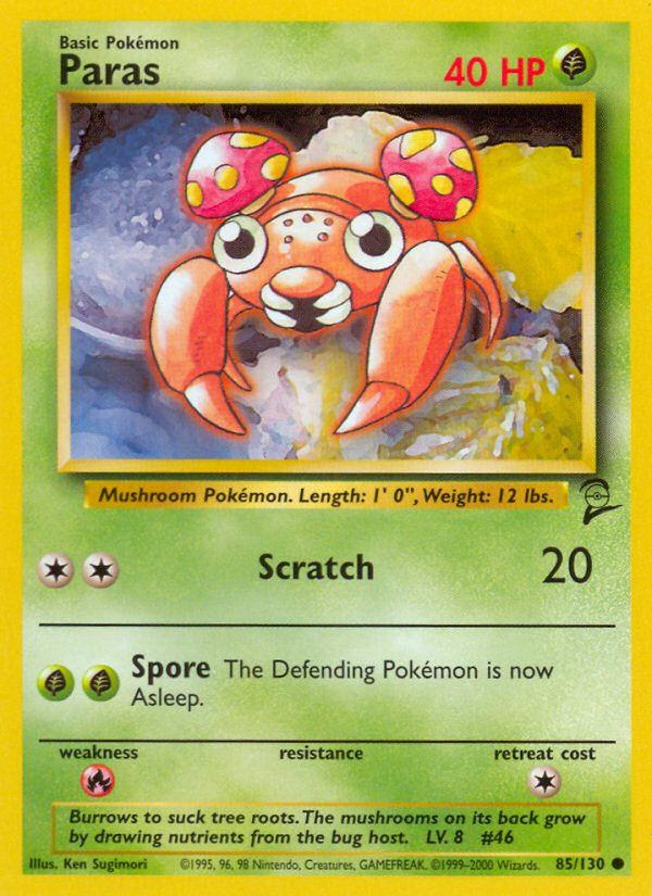 Paras (85/130) [Base Set 2] | Odin's Place