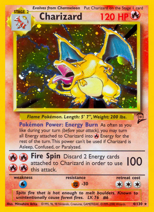 Charizard (4/130) [Base Set 2] | Odin's Place