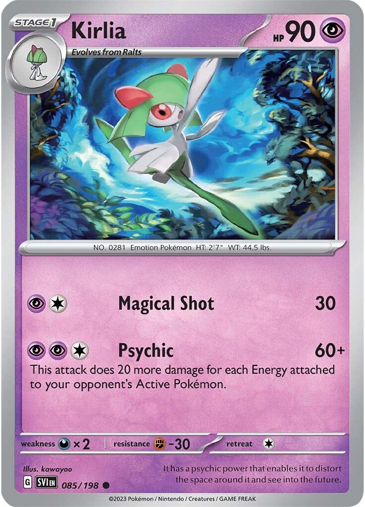 Kirlia (085/198) [Scarlet & Violet: Base Set] | Odin's Place