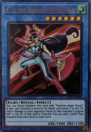 Cyber Angel Benten [LART-EN049] Ultra Rare | Odin's Place