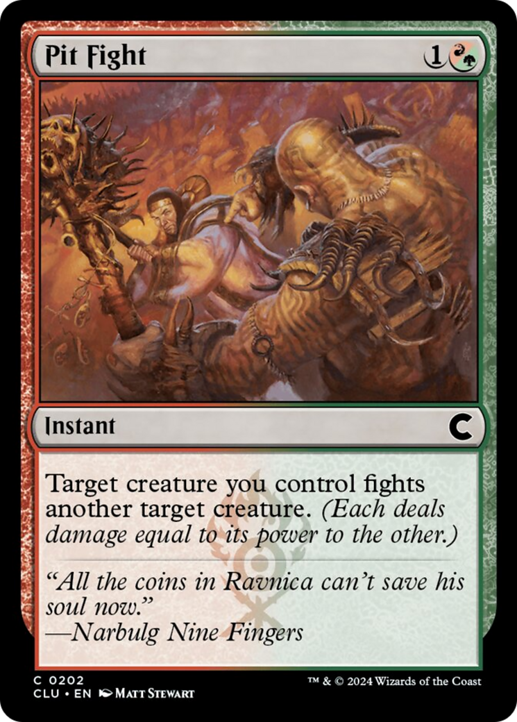 Pit Fight [Ravnica: Clue Edition] | Odin's Place