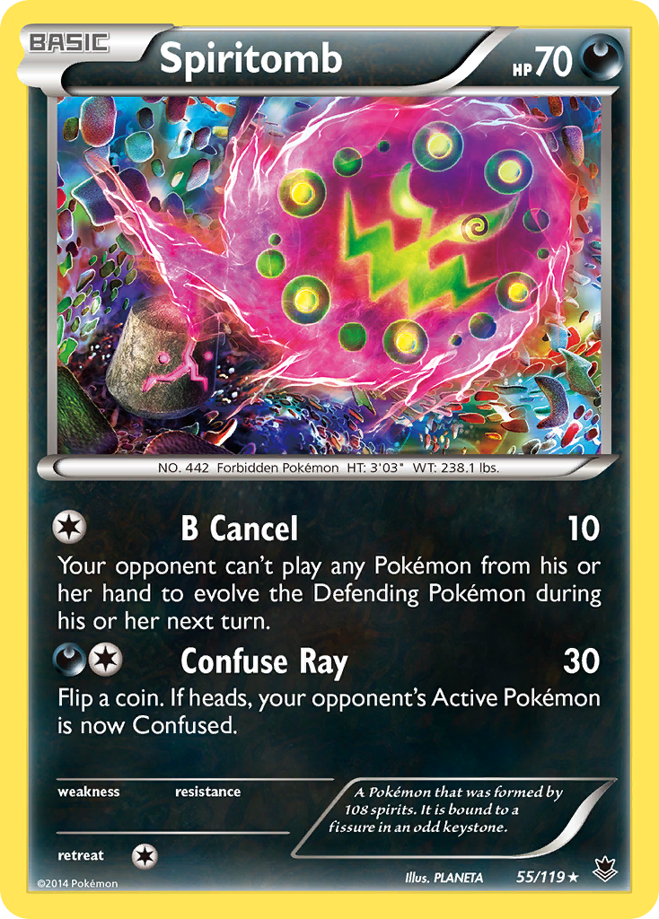 Spiritomb (55/119) [XY: Phantom Forces] | Odin's Place