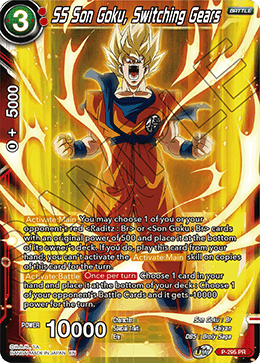 SS Son Goku, Switching Gears (P-295) [Tournament Promotion Cards] | Odin's Place
