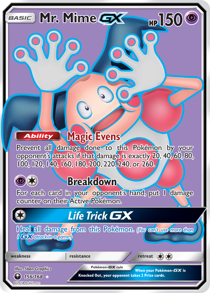 Mr. Mime GX (156/168) [Sun & Moon: Celestial Storm] | Odin's Place