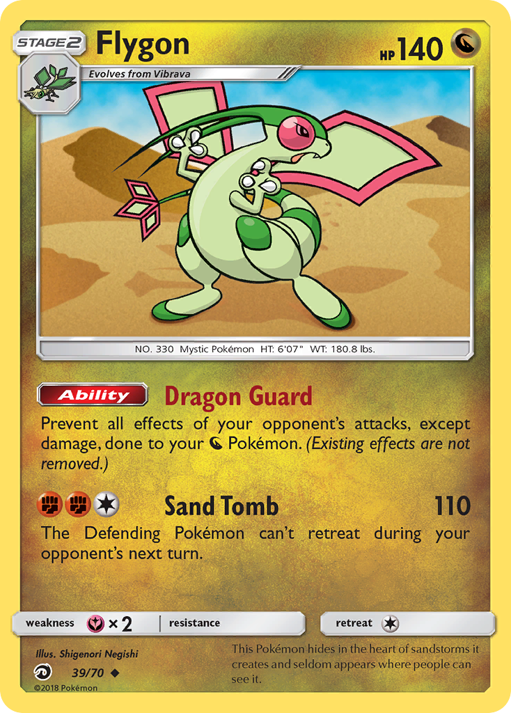 Flygon (39/70) [Sun & Moon: Dragon Majesty] | Odin's Place