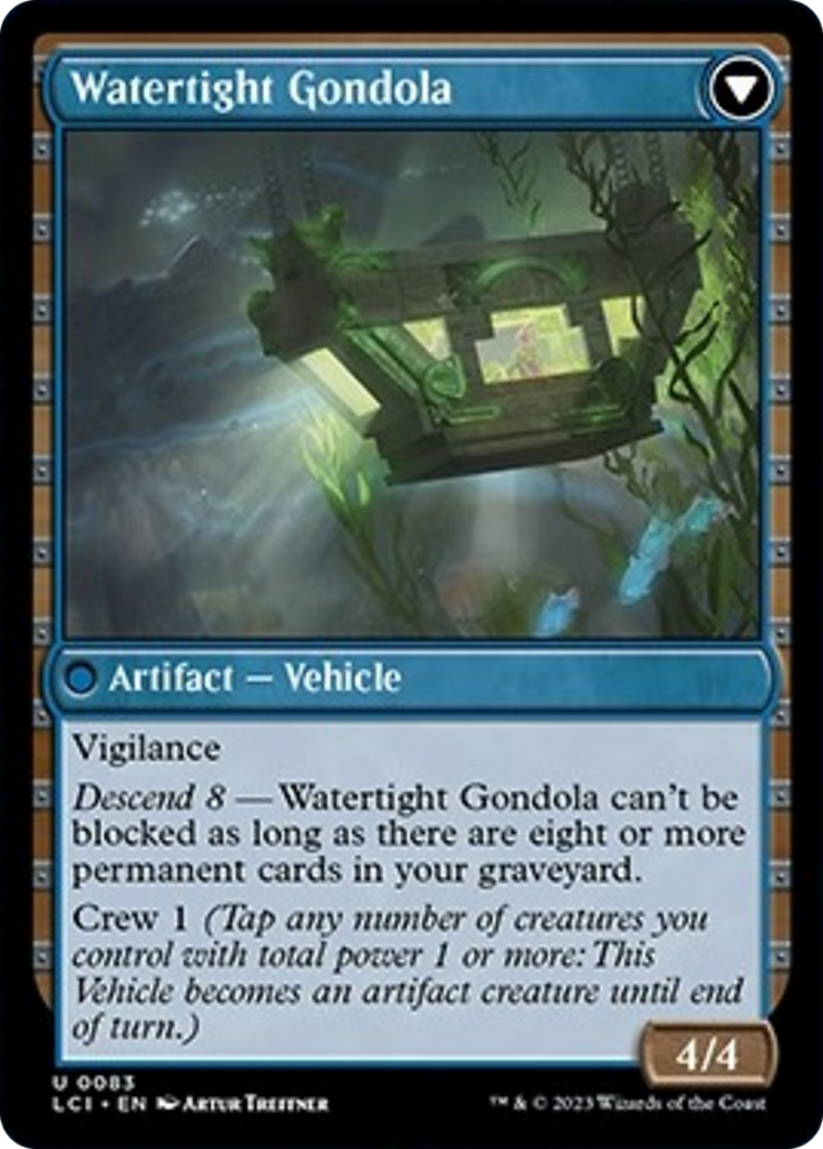 Waterlogged Hulk // Watertight Gondola [The Lost Caverns of Ixalan] | Odin's Place