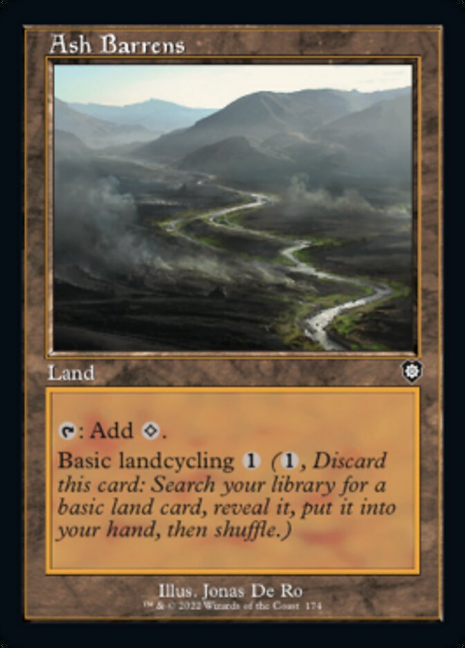 Ash Barrens (Retro) [The Brothers' War Commander] | Odin's Place