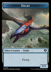 City's Blessing // Drake Double-Sided Token [Commander Masters Tokens] | Odin's Place