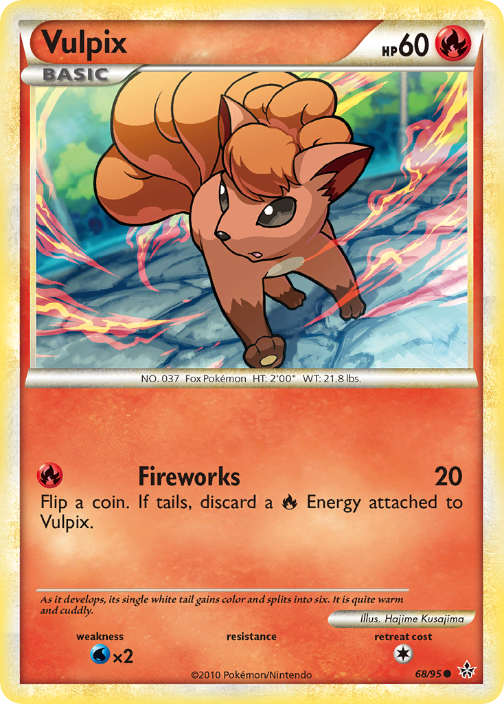 Vulpix (68/95) [HeartGold & SoulSilver: Unleashed] | Odin's Place