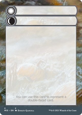 Helper Card (8/9) [Innistrad: Midnight Hunt Tokens] | Odin's Place