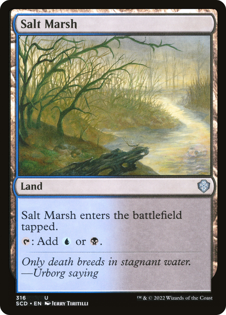 Salt Marsh [Starter Commander Decks] | Odin's Place