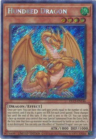Hundred Dragon [DLCS-EN146] Secret Rare | Odin's Place