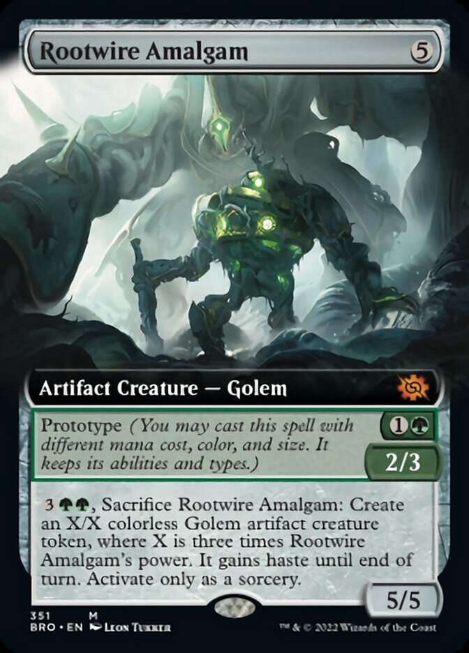 Rootwire Amalgam (Extended Art) [The Brothers' War] | Odin's Place