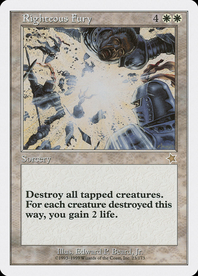 Righteous Fury (23) [Starter 1999] | Odin's Place