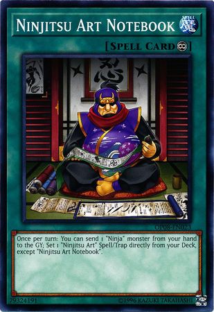 Ninjitsu Art Notebook [OP08-EN023] Common | Odin's Place