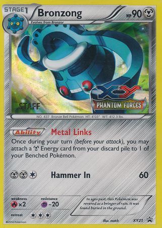 Bronzong (XY21) (Staff) [XY: Black Star Promos] | Odin's Place