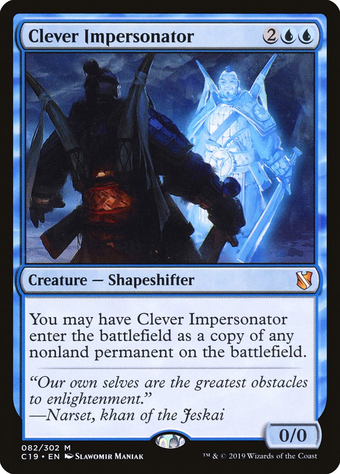 Clever Impersonator [Commander 2019] | Odin's Place