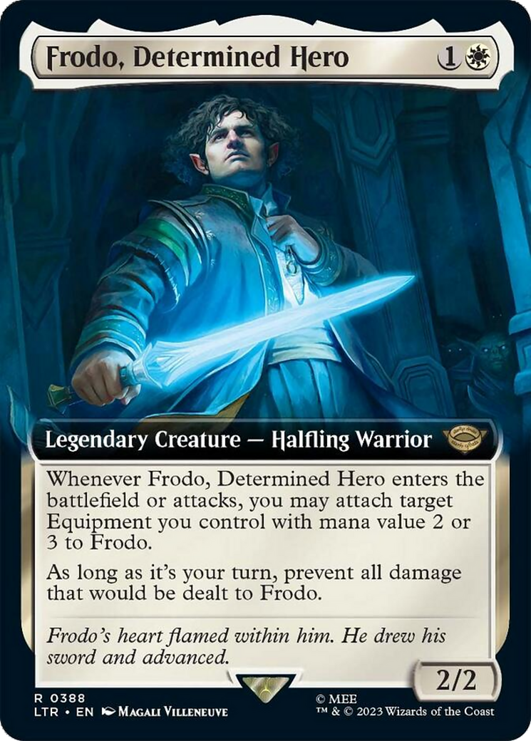 Frodo, Determined Hero (Extended Art) [The Lord of the Rings: Tales of Middle-Earth] | Odin's Place