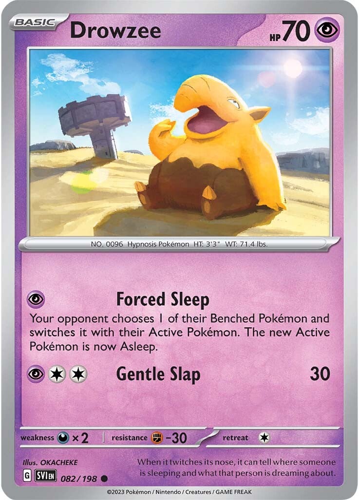 Drowzee (082/198) [Scarlet & Violet: Base Set] | Odin's Place