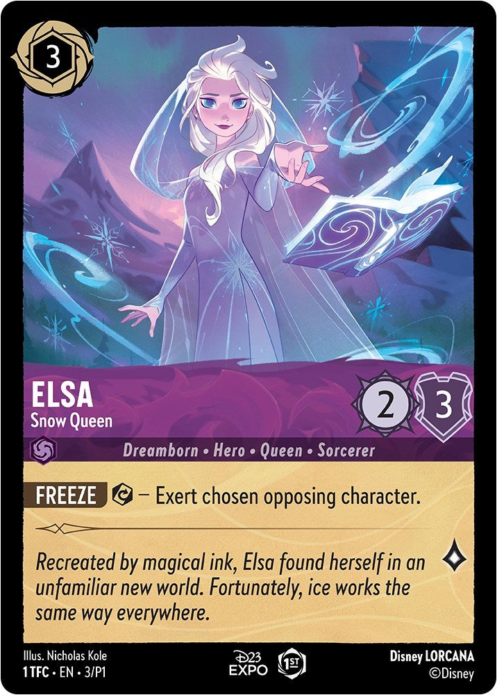 Elsa (3) [D23 Promos] | Odin's Place