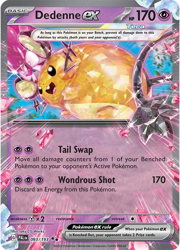 Dedenne ex (093/193) [Scarlet & Violet: Paldea Evolved] | Odin's Place