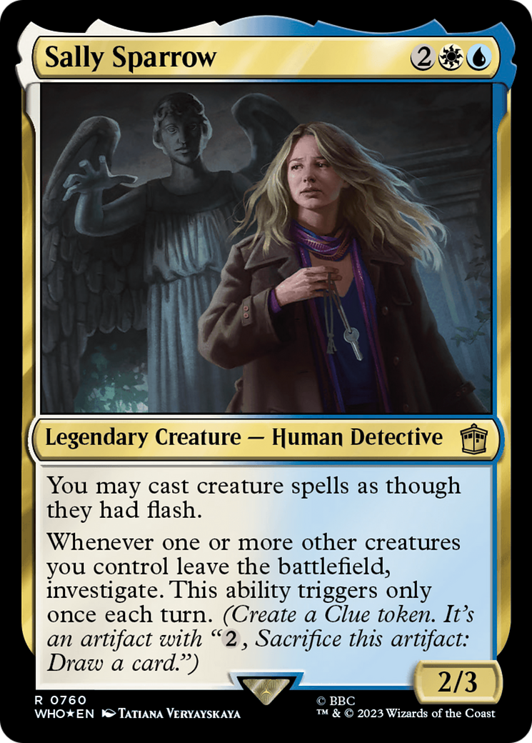 Sally Sparrow (Surge Foil) [Doctor Who] | Odin's Place