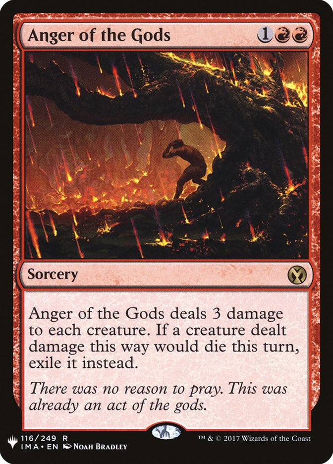 Anger of the Gods [Mystery Booster] | Odin's Place