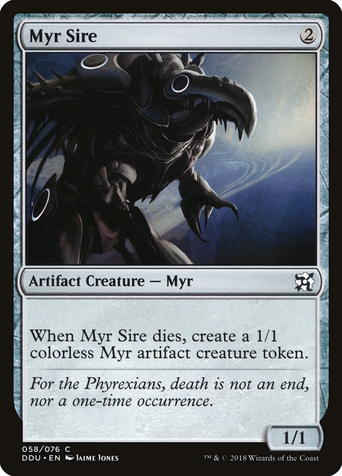 Myr Sire (58) [Duel Decks: Elves vs. Inventors] | Odin's Place