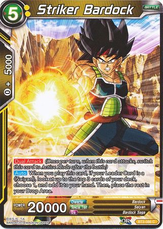 Striker Bardock (BT3-086) [Cross Worlds] | Odin's Place
