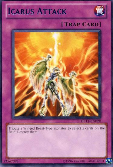 Icarus Attack (Blue) [DL11-EN020] Rare | Odin's Place