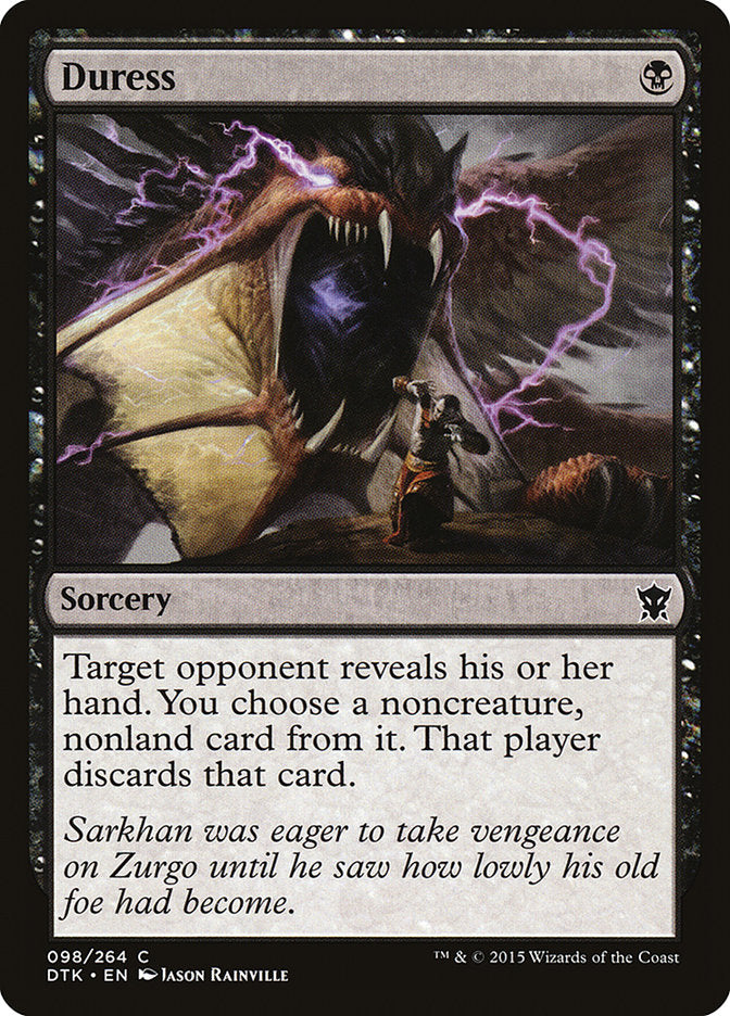 Duress (98) [Dragons of Tarkir] | Odin's Place