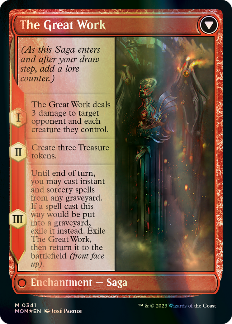 Urabrask // The Great Work (Serialized) [March of the Machine] | Odin's Place