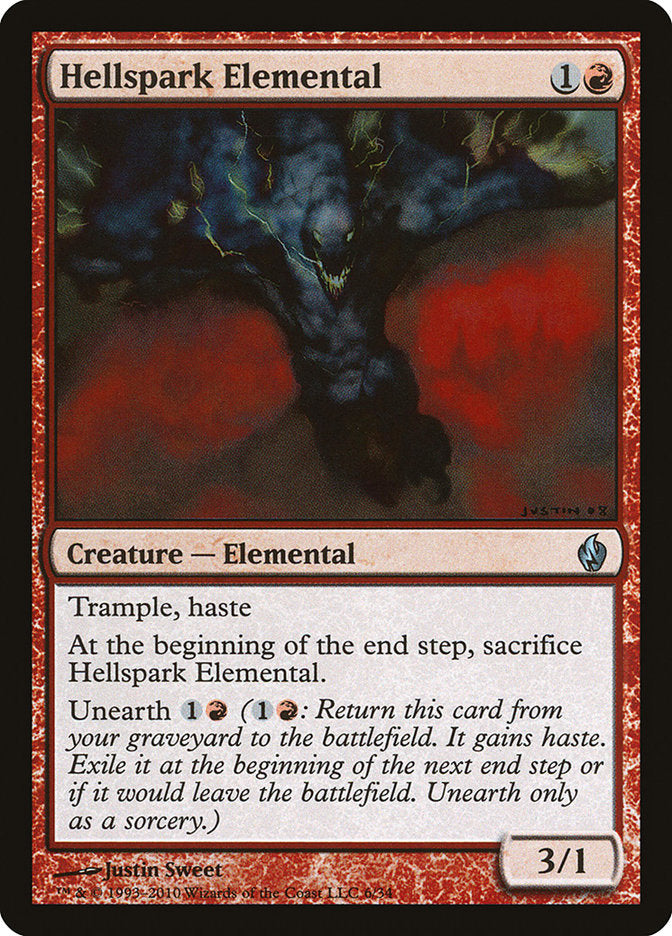 Hellspark Elemental (6) [Premium Deck Series: Fire and Lightning] | Odin's Place