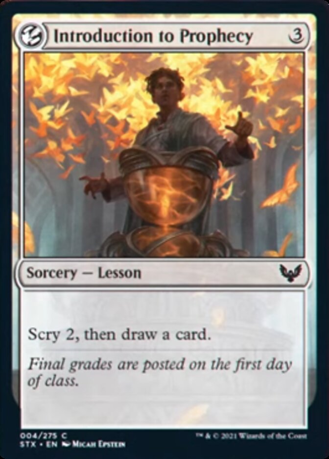Introduction to Prophecy [Strixhaven: School of Mages] | Odin's Place
