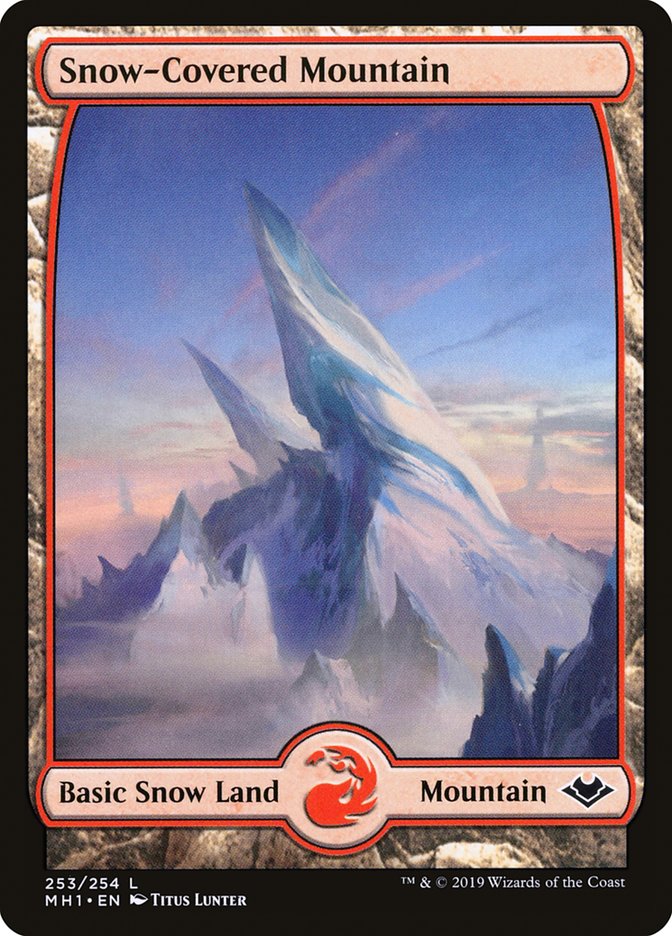 Snow-Covered Mountain (253) [Modern Horizons] | Odin's Place