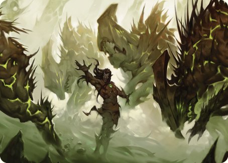 Ezuri's Predation Art Card [Commander Masters Art Series] | Odin's Place