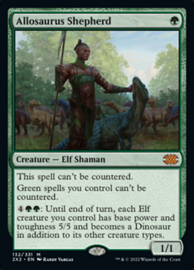 Allosaurus Shepherd [Double Masters 2022] | Odin's Place