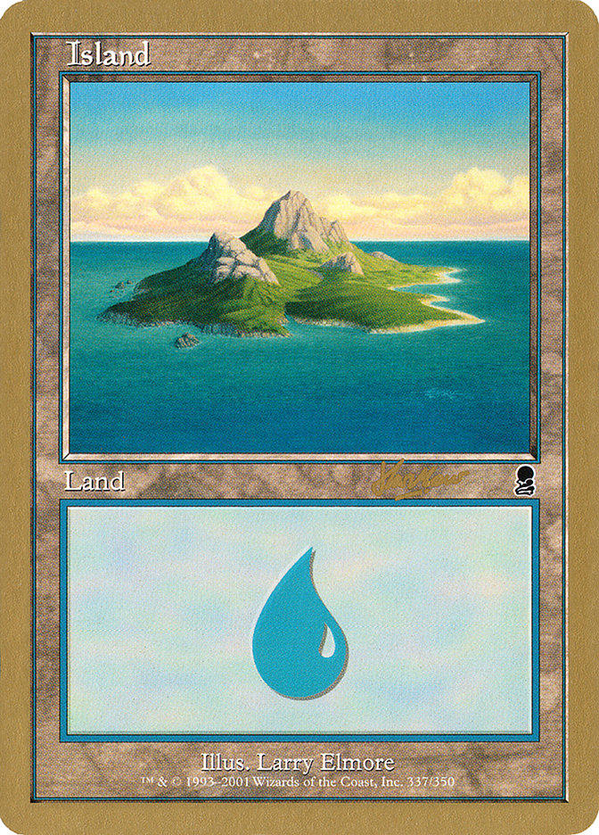 Island (shh337) (Sim Han How) [World Championship Decks 2002] | Odin's Place