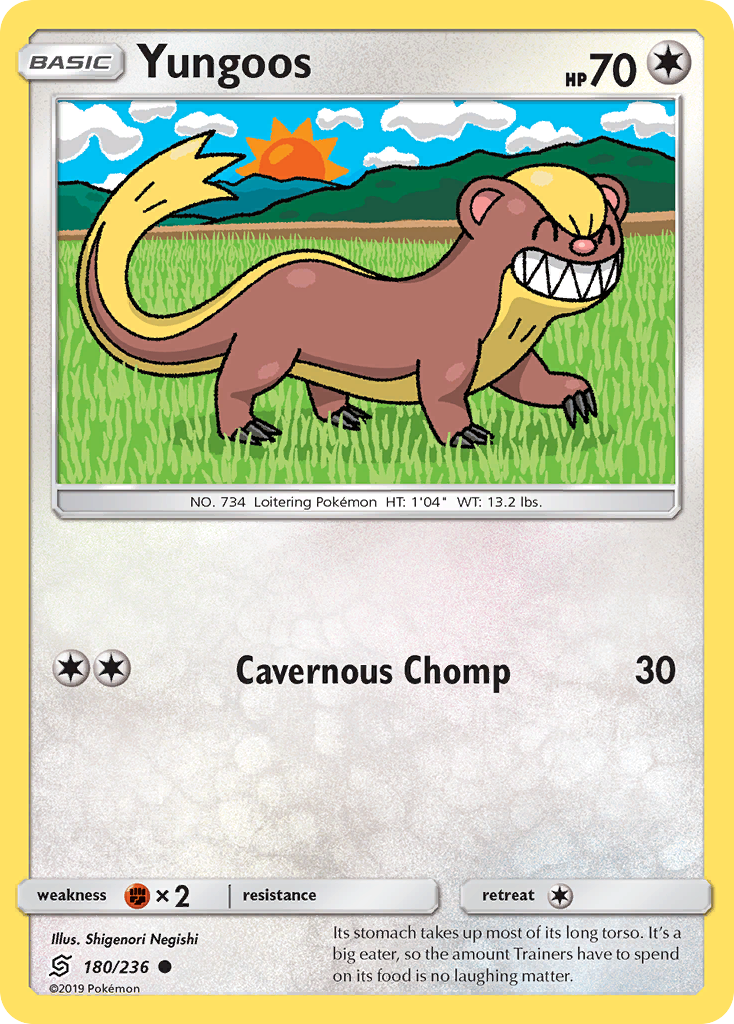 Yungoos (180/236) [Sun & Moon: Unified Minds] | Odin's Place