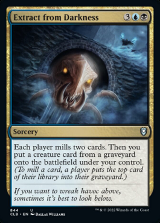 Extract from Darkness [Commander Legends: Battle for Baldur's Gate] | Odin's Place