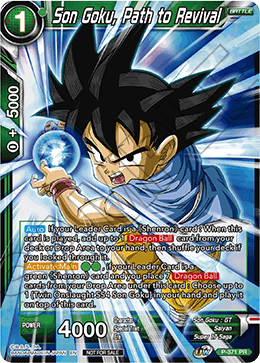 Son Goku, Path to Revival (Unison Warrior Series Boost Tournament Pack Vol. 7) (P-371) [Tournament Promotion Cards] | Odin's Place