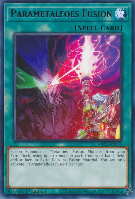 Parametalfoes Fusion [MP22-EN035] Rare | Odin's Place