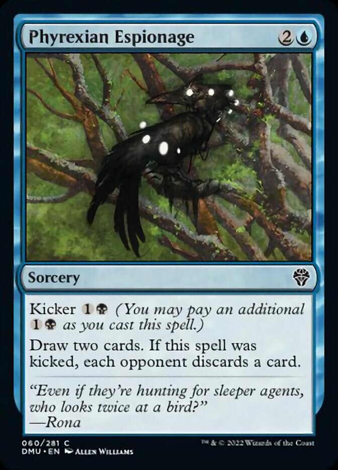 Phyrexian Espionage [Dominaria United] | Odin's Place