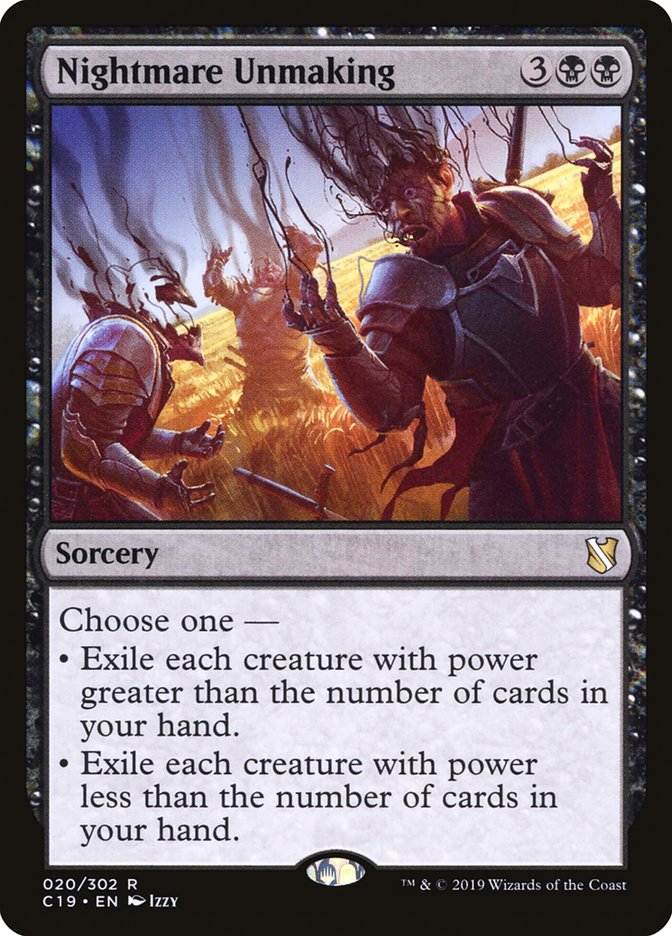 Nightmare Unmaking [Commander 2019] | Odin's Place