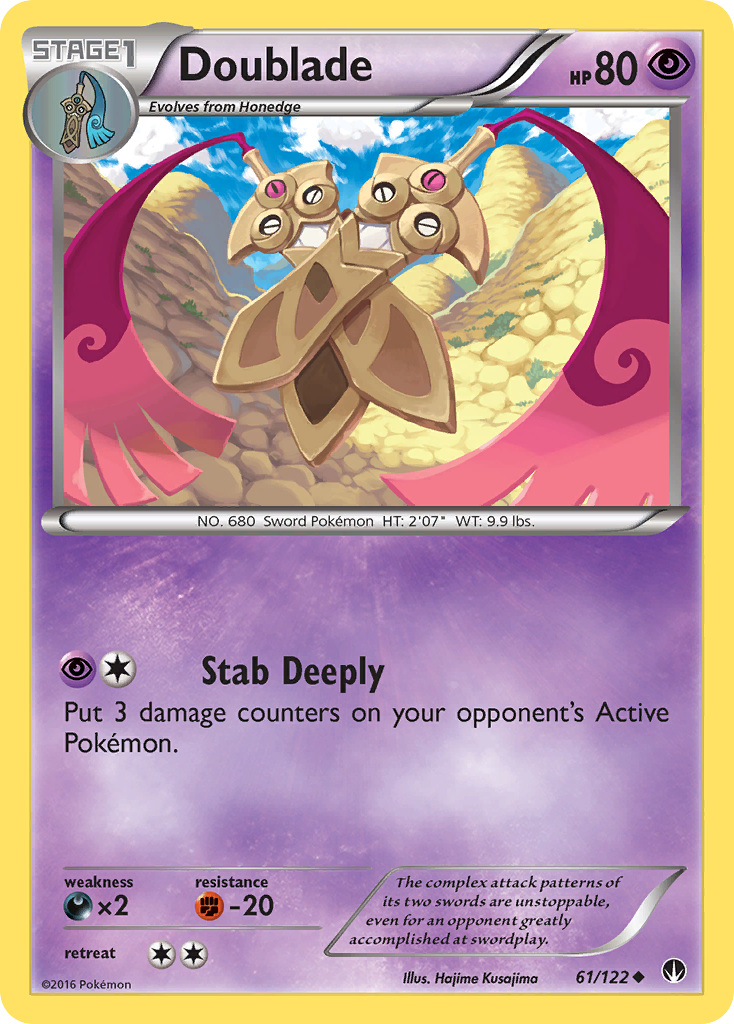 Doublade (61/122) [XY: BREAKpoint] | Odin's Place