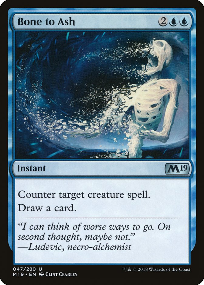 Bone to Ash (47) [Core Set 2019] | Odin's Place