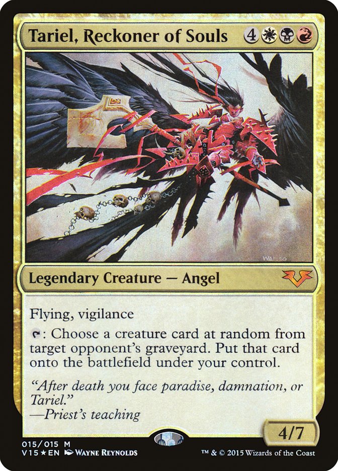 Tariel, Reckoner of Souls (15) [From the Vault: Angels] | Odin's Place